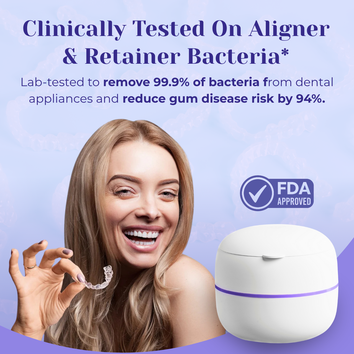 ZiloPod - #1 Dentist-Approved Ultrasonic & UVC Cleaner art