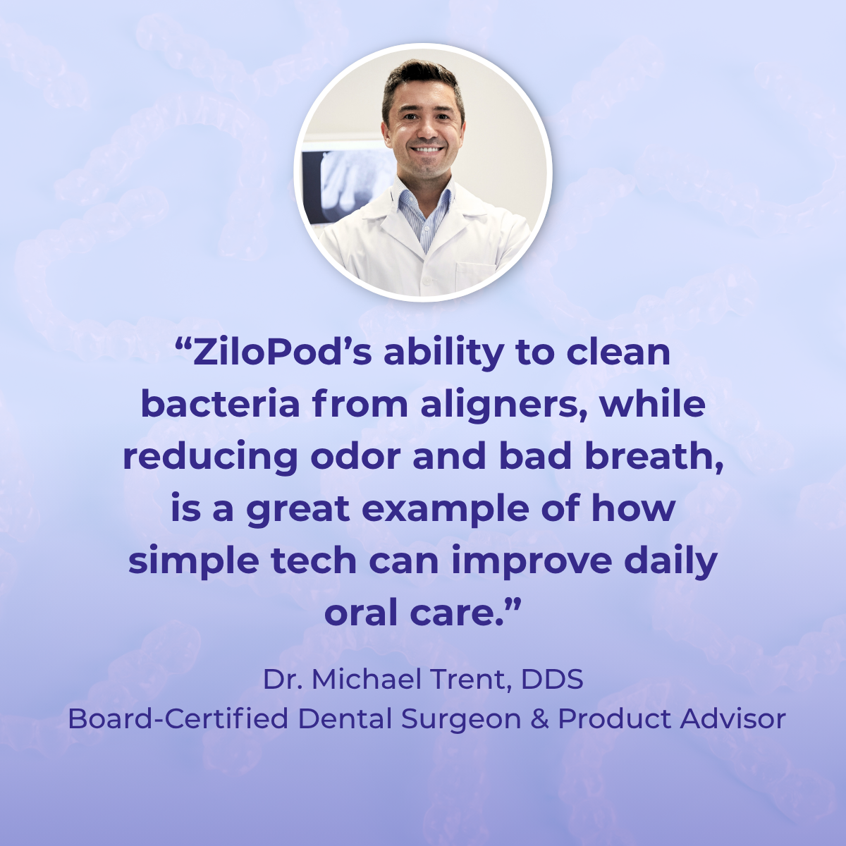 ZiloPod - #1 Dentist-Approved Ultrasonic & UVC Cleaner art