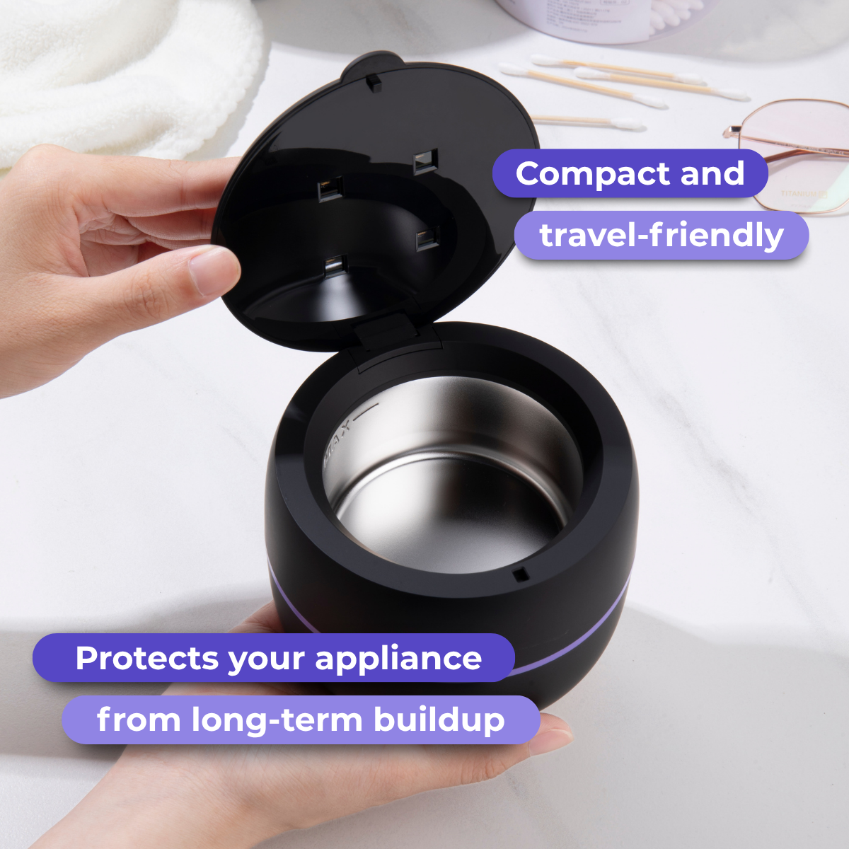 ZiloPod - #1 Dentist-Approved Ultrasonic & UVC Cleaner art